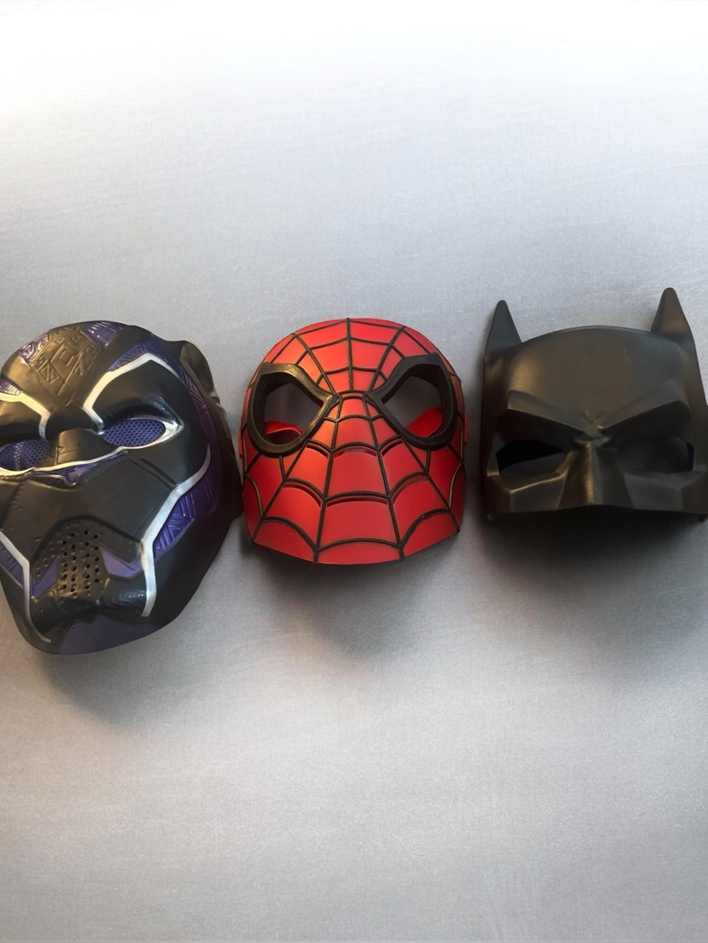 Marvel Kids Superhero Mask Set - Red, Black, Purple